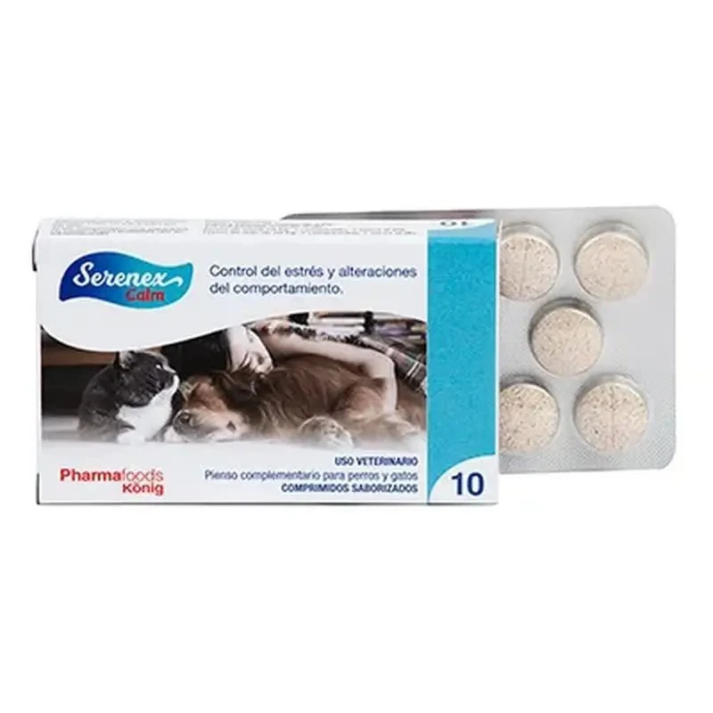 Konig Serenex Calm Suplemento Alimenticio 10 comprimidos