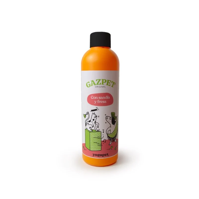 Yogupet GAZPET Yogur Líquido Sin Lactosa Sandía y Fresa 6 ud