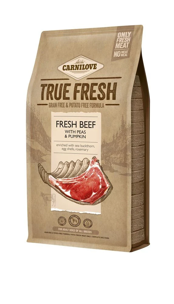 Carnilove True Fresh Ternera Törfoder 4Kg