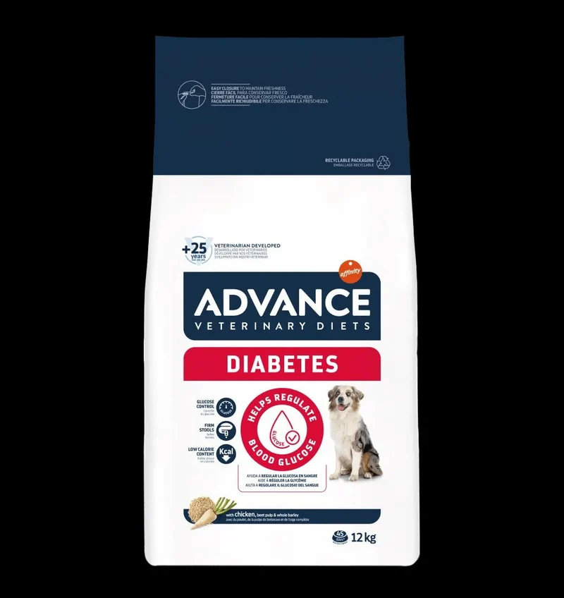Affinity Advance Vet Canine Adult Diabetes Colitis Piensos Secos 12Kg