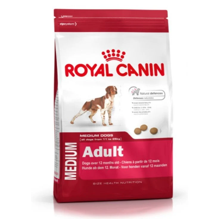 Royal Canin Medium Adult Pienso Seco para Perros 15Kg
