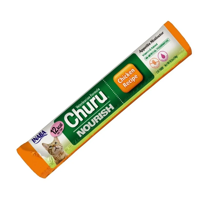 Churu Rolls Receta de Pollo Snacks para Gatos 12 uds