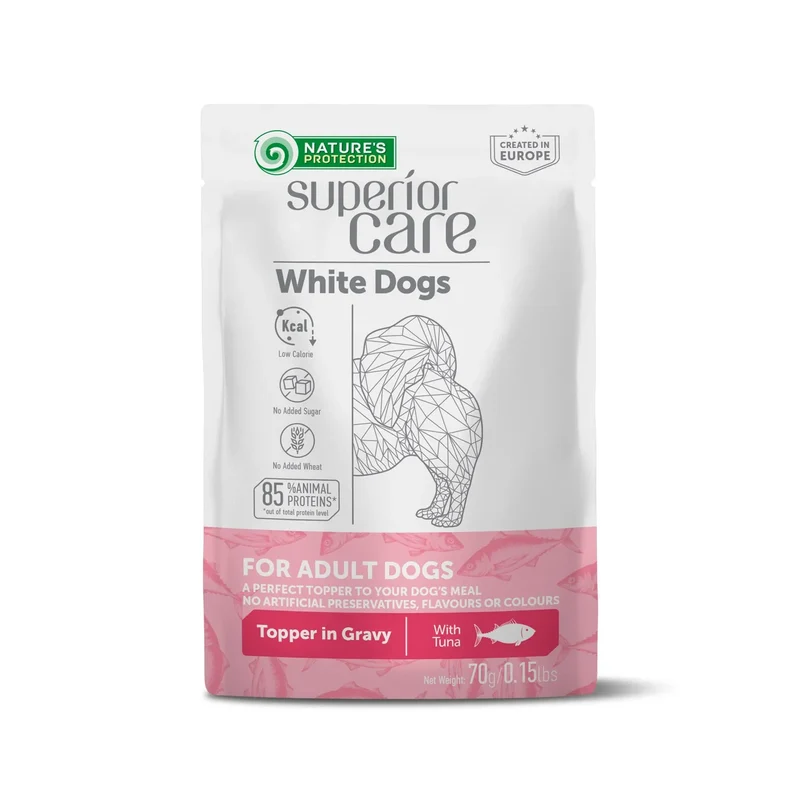 Natures Protection Sc Topper Atún y Salmón Complemento Húmedo 24 sobres de 70g