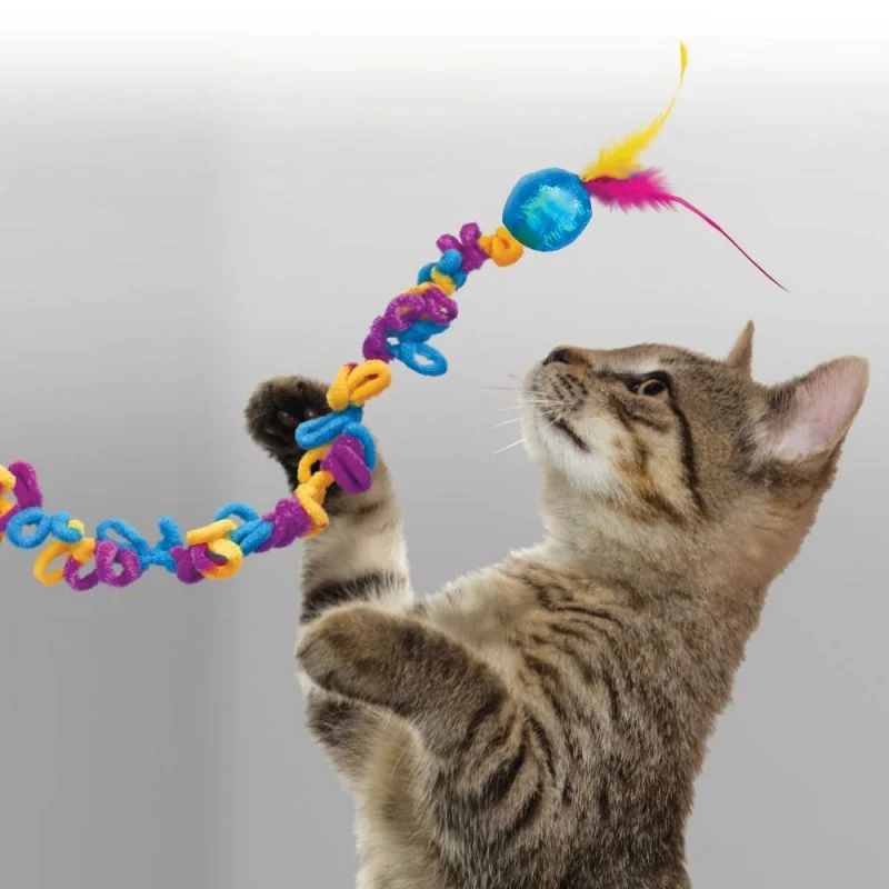 Kong | Teaser Loopz - Caña con catnip para gatos