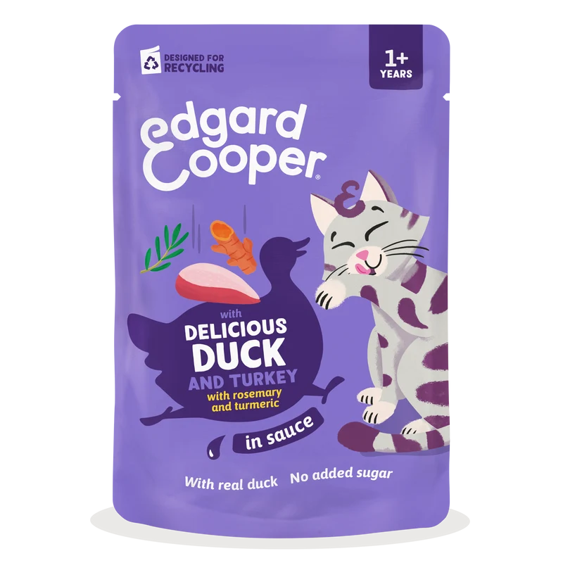 Edgard & Cooper | Pato y Pavo en Salsa (85g)