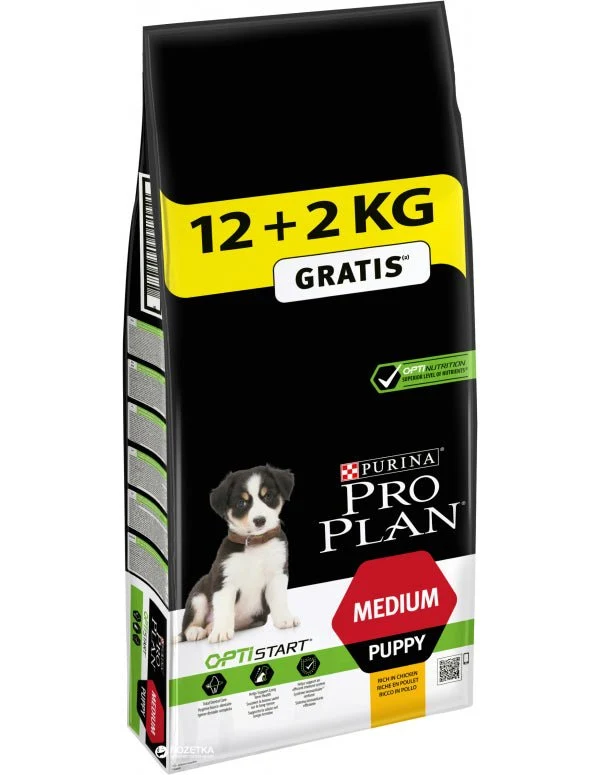 Purina Pro Plan Medium Puppy Pollo 12kg+2kg