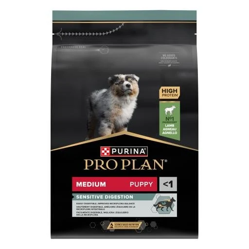 Purina Pro Plan Dog Puppy Medium Digest Cordero 12kg
