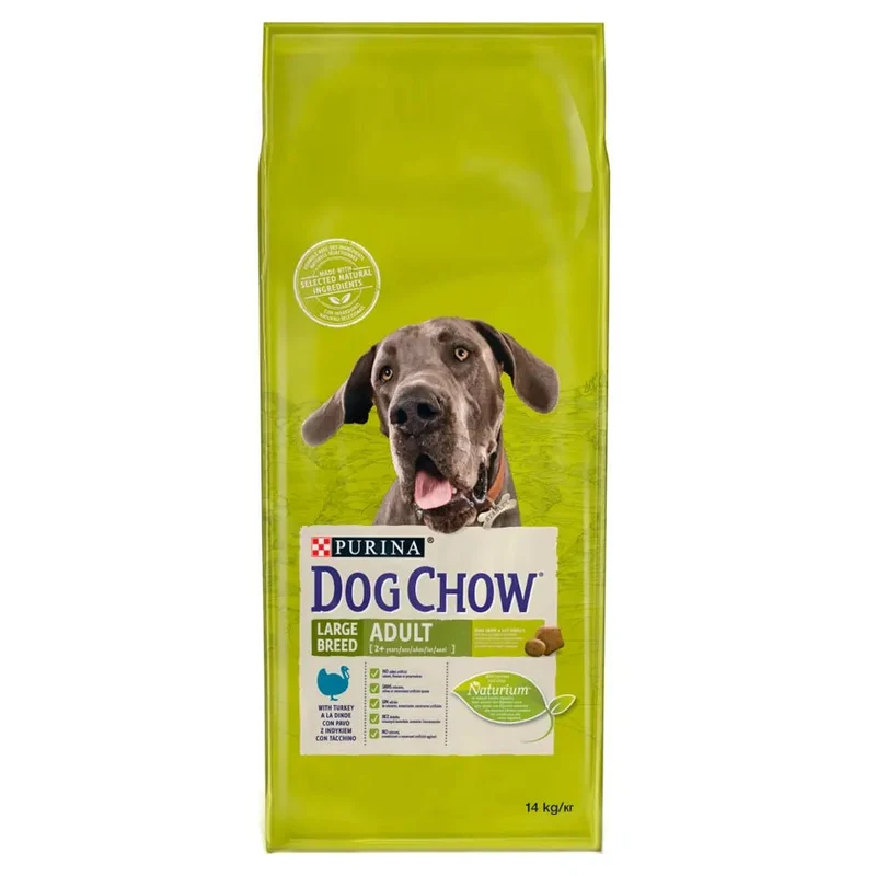 Purina Dog Chow Adult Large Breed Pavo 14kg
