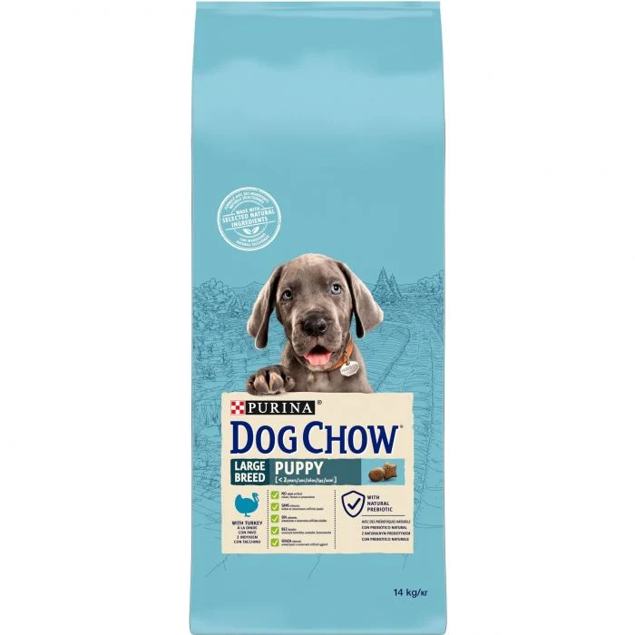 Purina Dog Chow Puppy Large Breed Pavo 14kg