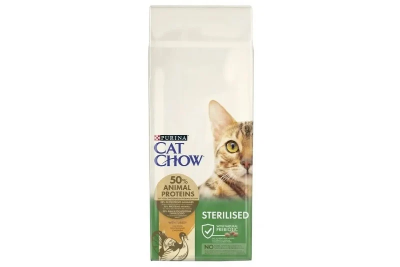 Purina Cat Chow Sterilised Pavo 15kg