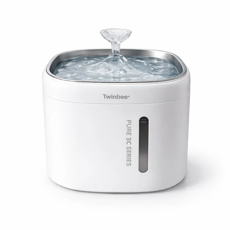 Twinbee Fuente Pure3C Series - Bebedero automático 2 litros