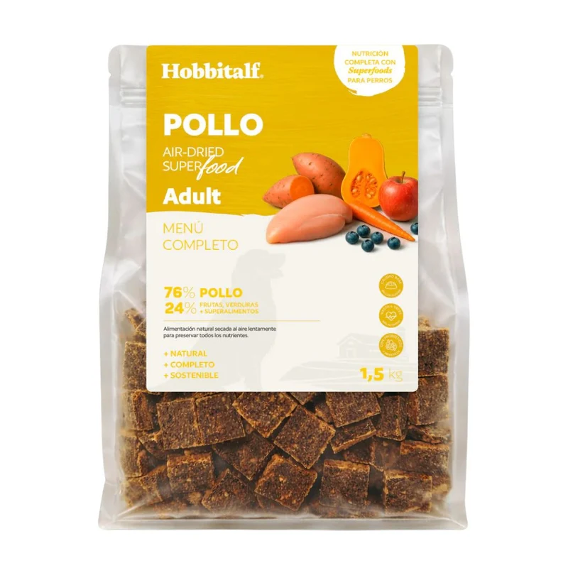 Hobbitalf Dog Air-dried Superfood Adult Pollo