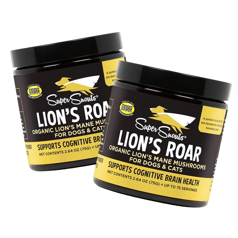 Pack 2 Super Snouts Lion's Roar (75 gr.) Regula y refuerza el Sistema Inmune. Apoyo cognitivo
