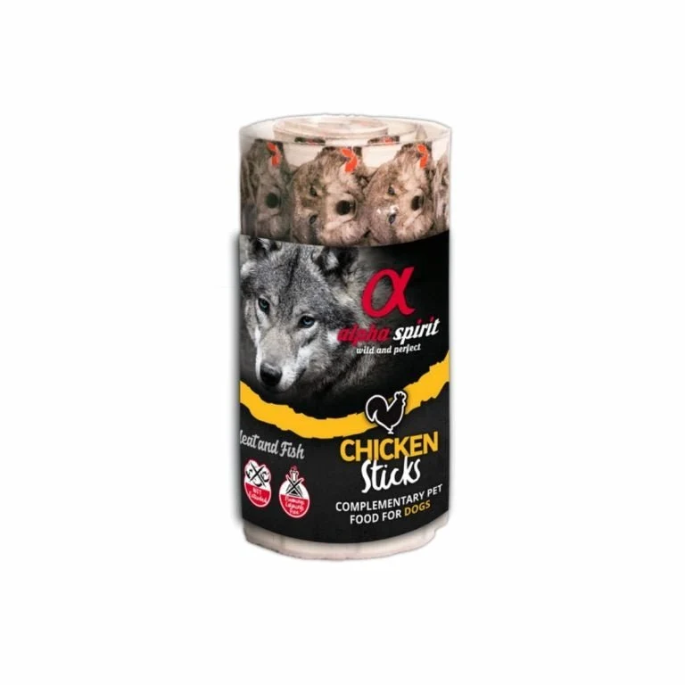 Alpha Spirit Canine Ristra Pollo Stick 12x16unidades