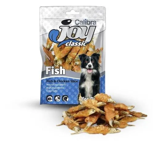 Calibra Joy Dog Classic Slice Pescado Pollo 80g
