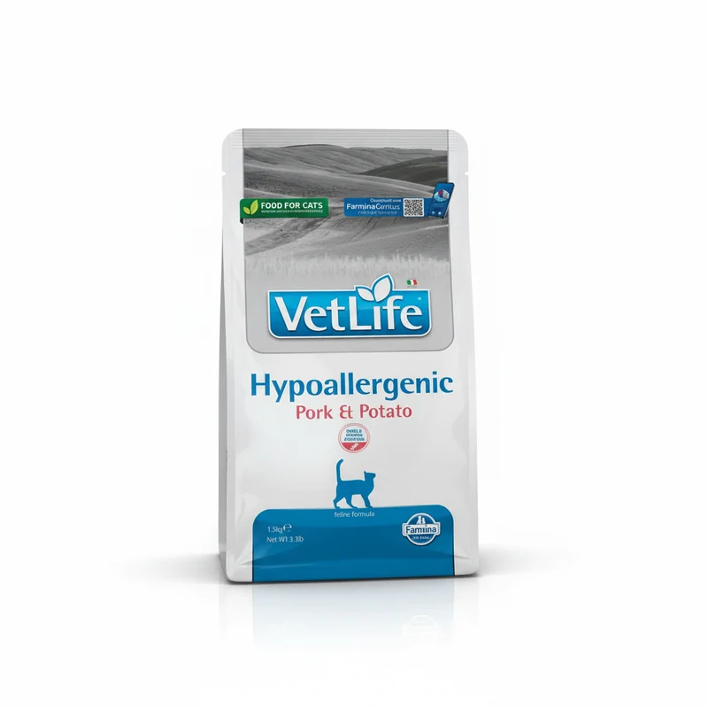 Farmina Vet Life Cerdo Hipoalergénico Para Gato 1,5Kg