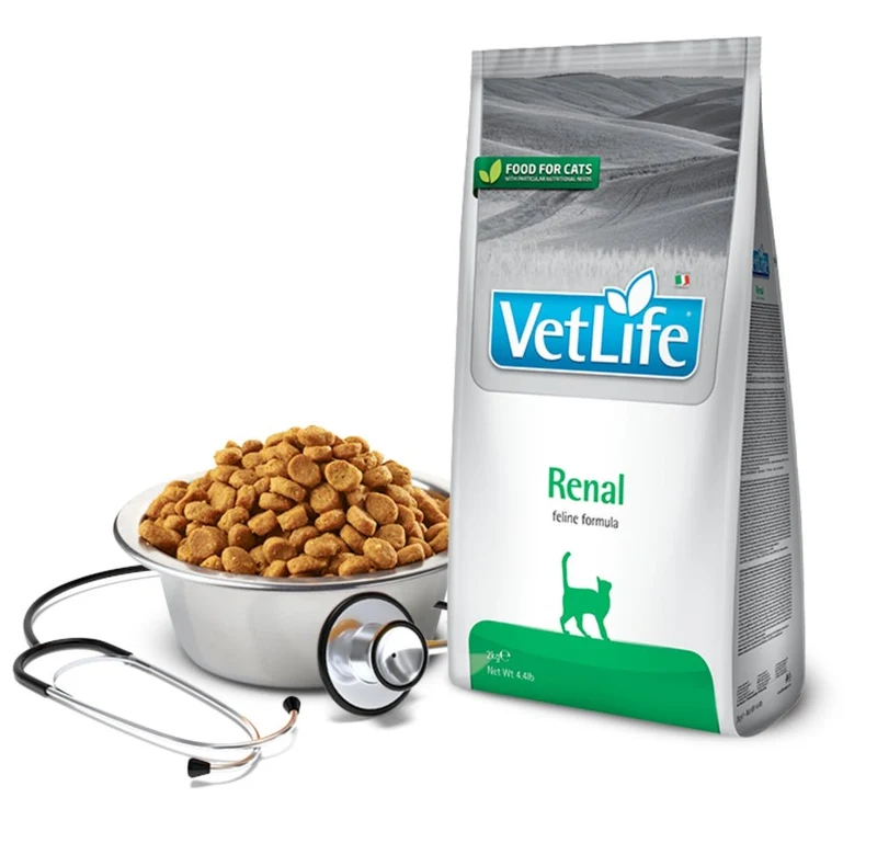 Farmina Vet Life Cat Renal Alimento Seco para Gatos 2Kg