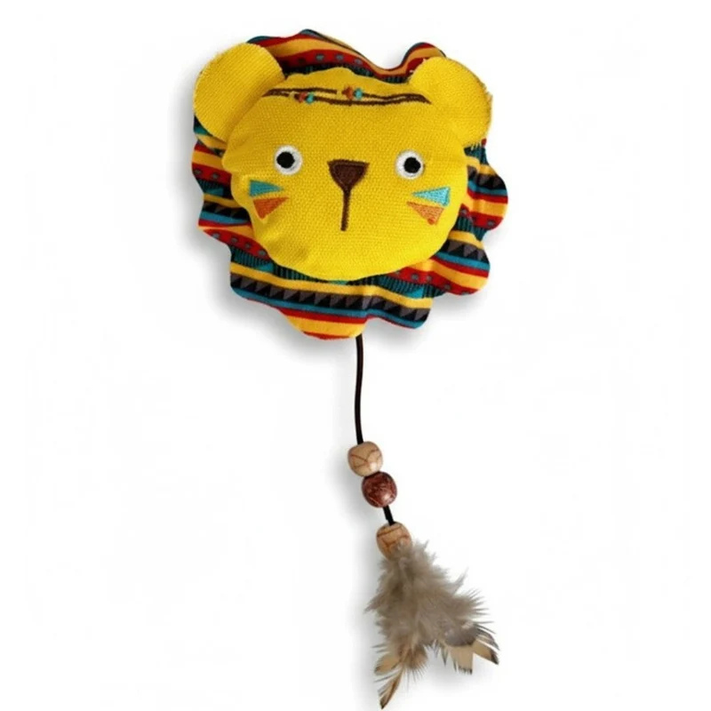 KittyMasters León Amarillo con Catnip