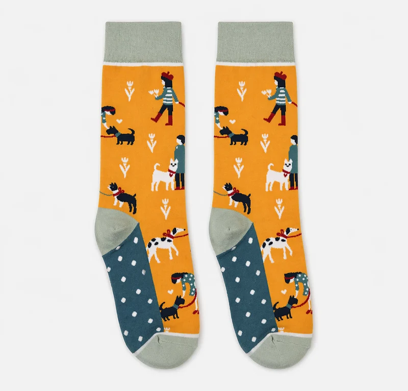 Calcetines Marc Jojo- "Perritos paseando"