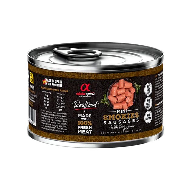 Alpha Spirit Dog Mini Smokies Sausages