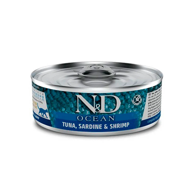 Farmina Cat Ocean Adult Atún, Sardina y Gambas 70g