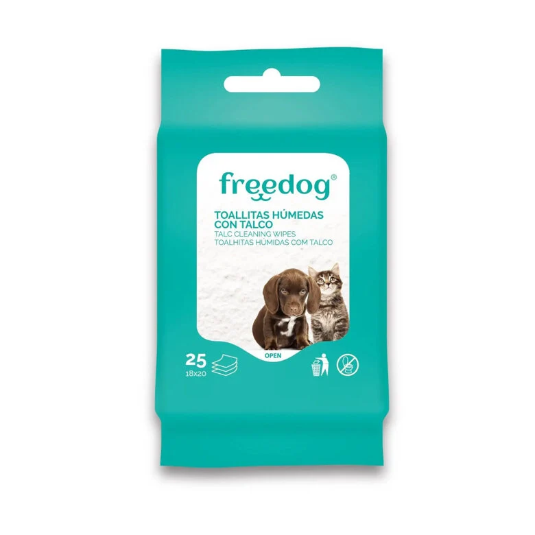 Freedog Toallitas de Talco
