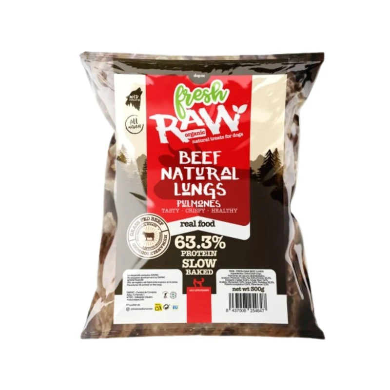 Fresh Raw Pulmón de Ternera 300g