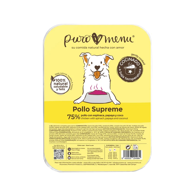 Puromenu Cocinado "Pollo Supreme"