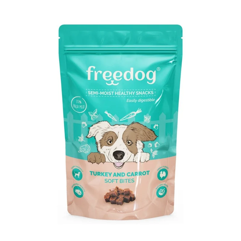 Freedog Snack Semi-Húmedo Pavo 100g