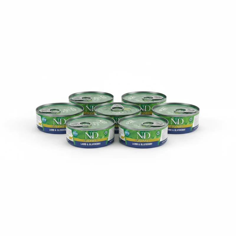 Farmina Nd Cat Prime Cordero Caja 6X70Gr