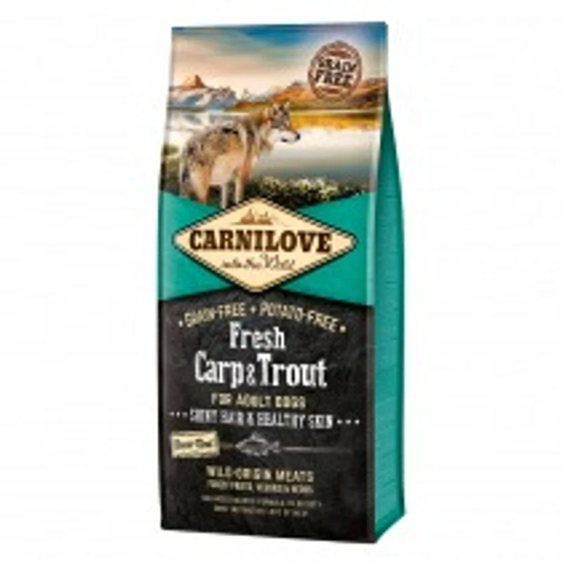 Carnilove Canino Adulto Fresco Carpa & Trucha Alimento Seco 12kg