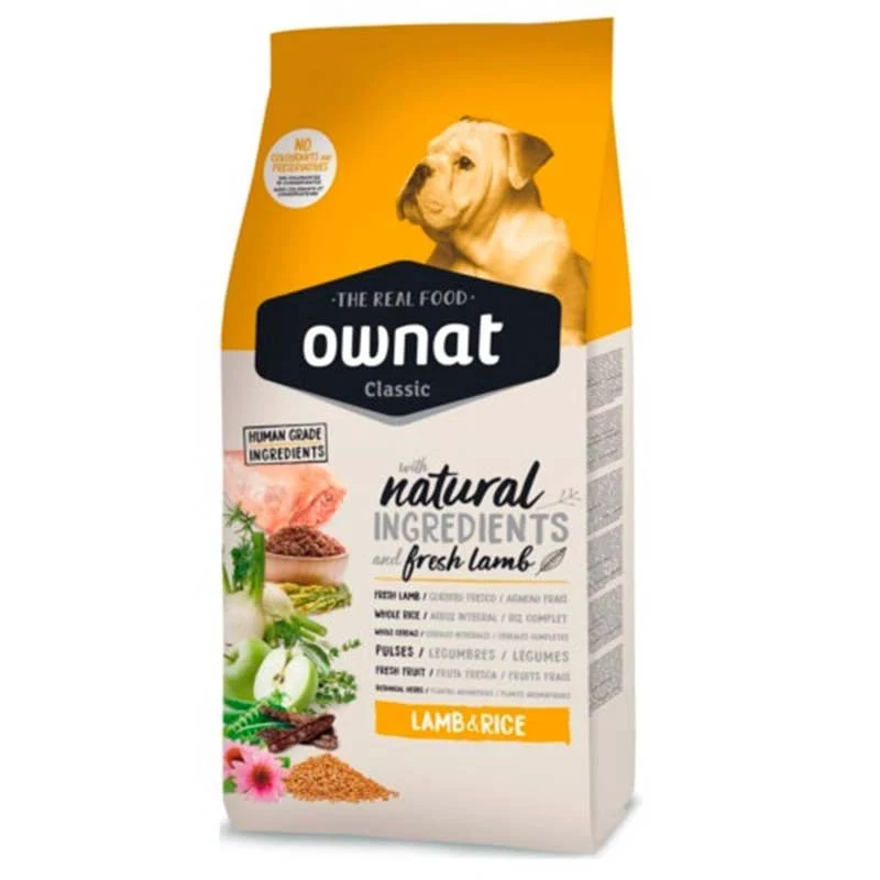 Ownat Classic Canine Adult Cordero Arroz Pienso 12kg