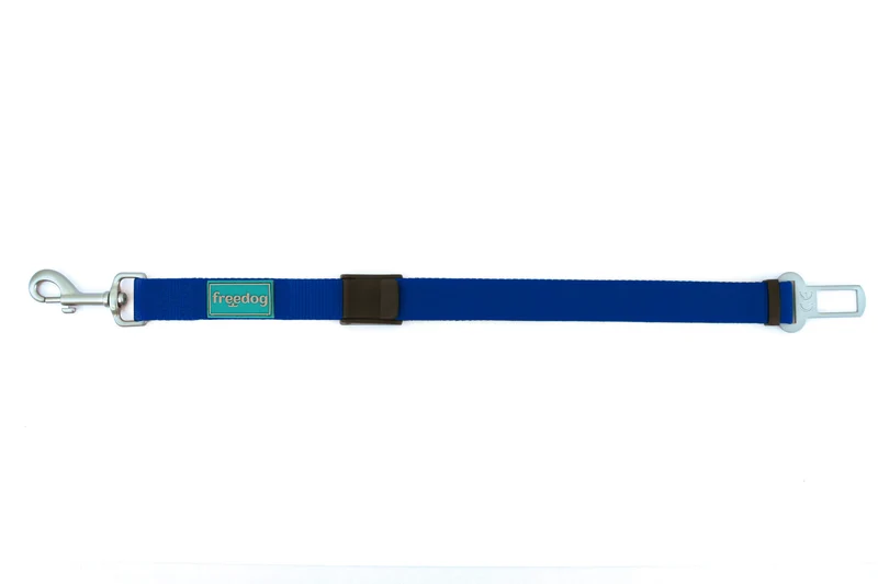 Freedog Cinturón de Seguridad Azul 36-56cm
