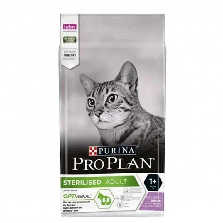 Purina Pro Plan Feline Adult Sterilised Pavo Comida Seca 1,5Kg