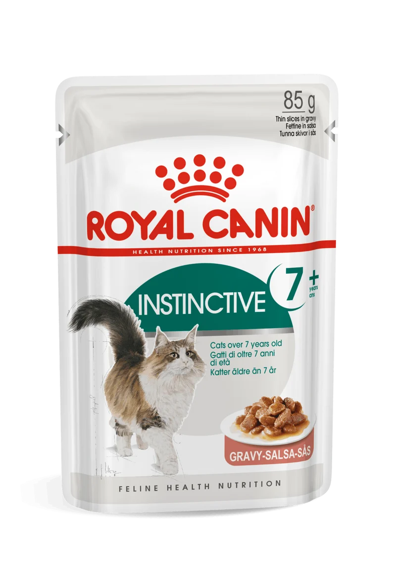 Royal Canin Senior Instinctive +7 85 gr (Salsa)