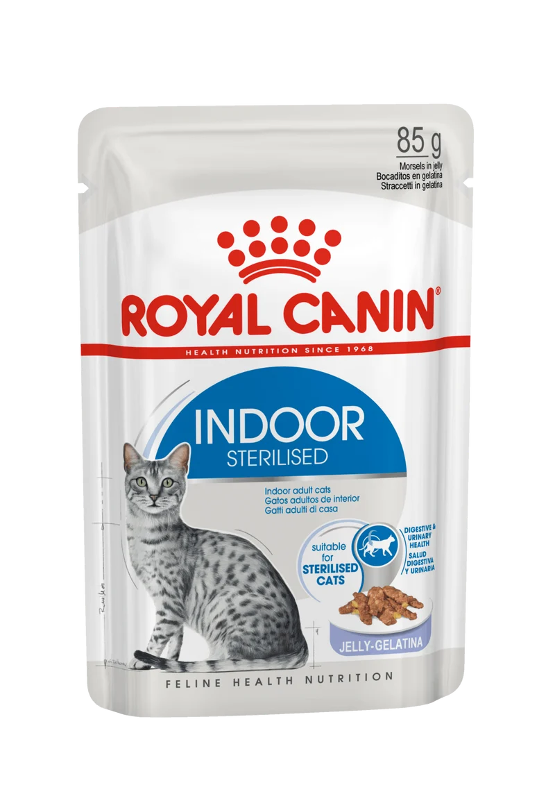 Royal Canin Indoor Sterilised 85 Gr (Gelatina)