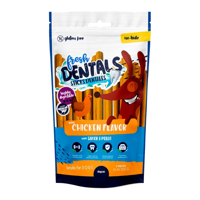 Fresh Dentals Sticks dentales Pollo 7x15g