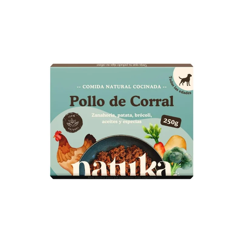 Natuka COOKED Menú Pollo de Corral