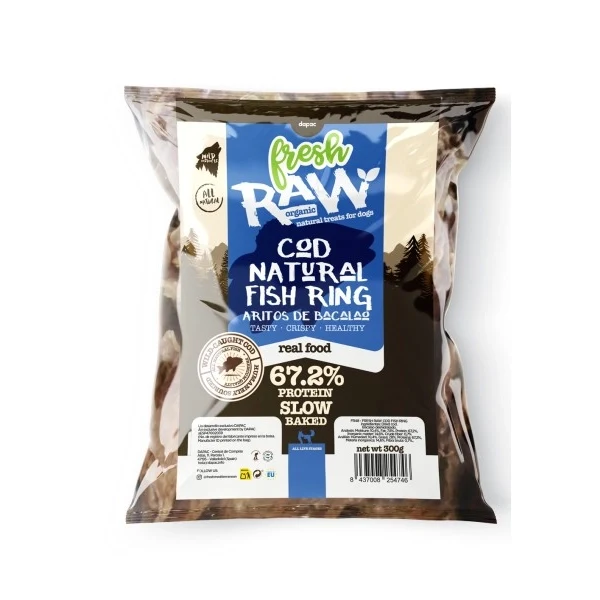 Fresh Raw Aritos de Bacalao 300g
