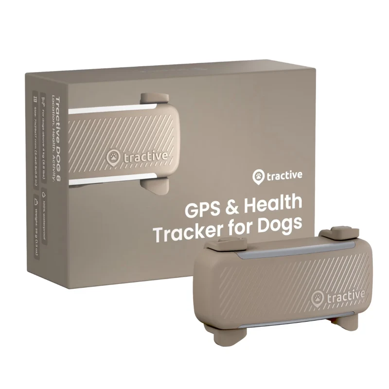 Tractive - GPS Dog 6 Brown