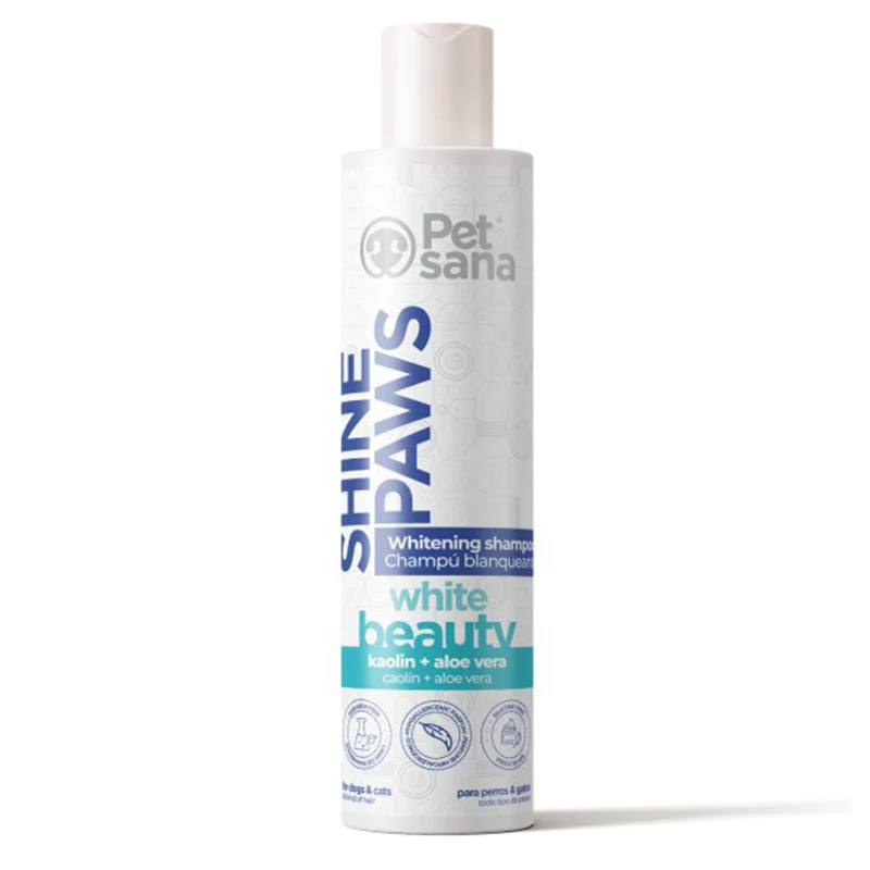 Petsana Shine Paws Champú Blanqueante