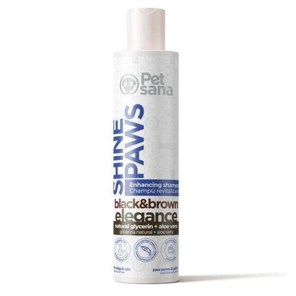 Petsana Shine Paws Champú Black & Brown