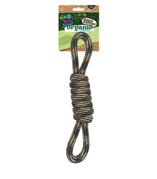 Juguete Cuerda Camuflaje Dos Tiradores DoggyMasters