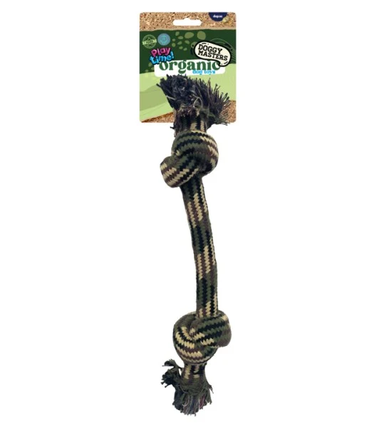 Juguete Cuerda Camuflaje Doble Nudo DoggyMasters