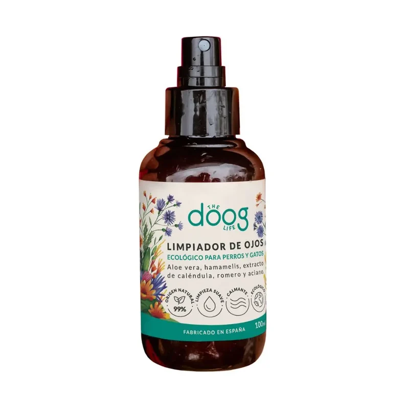 The Doog Life Limpiador de Ojos Ecológico
