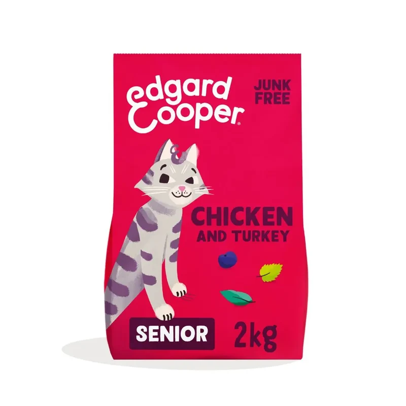 Edgard & Cooper Cat Senior Pollo y Pavo 2kg