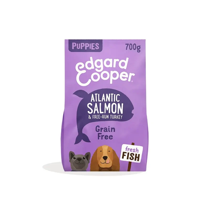 Edgard & Cooper Dog Puppy Salmon y Pavo
