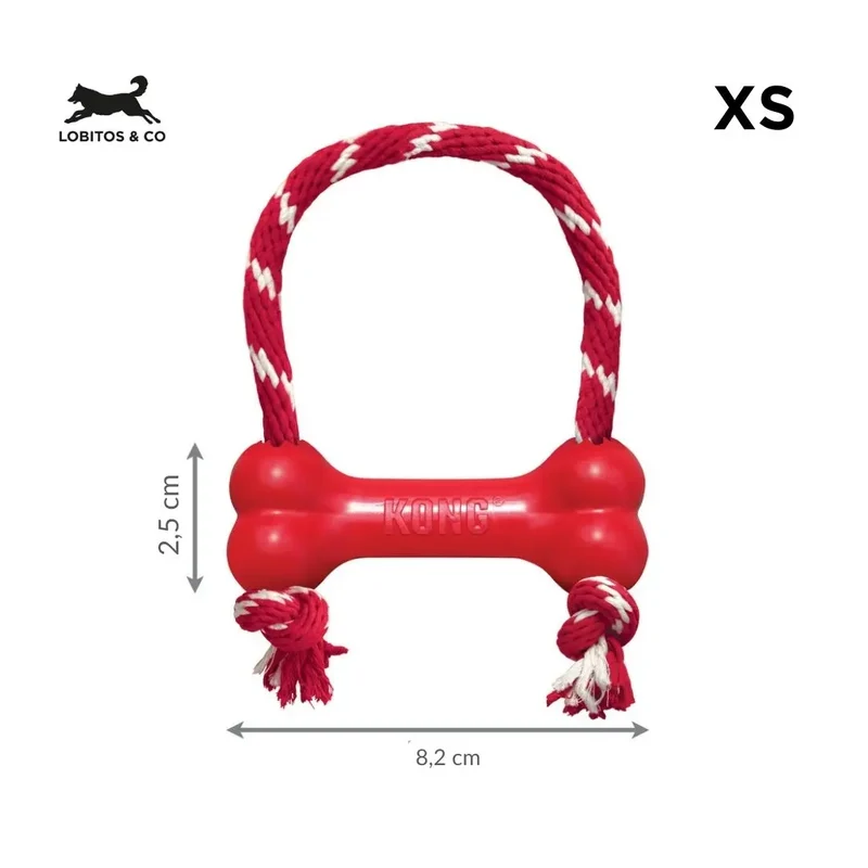 KONG Goodie Bone with Rope