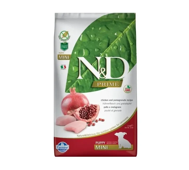 Farmina N&D Prime Pollo y Granada Comida Seca para Cachorros 2.5kg