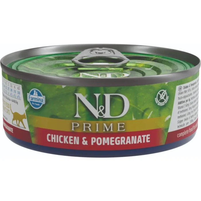 Farmina N&D Cat Prime Pollo Comida Húmeda 6x70gr